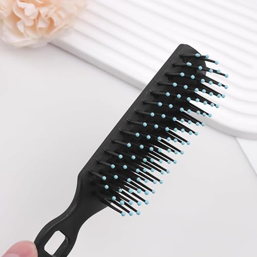 Gisdo 50 Pack Black Hair Brushes for Hair Styling & Tangle-Free Hair Care