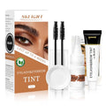 Lash Color Kit, Lasting for 4 Weeks Professional Eyelash & Eyebrow Color Kit, Instant Eyelash Color with Natural Ingredients, Safe & Easy to Use 7ml (Black)