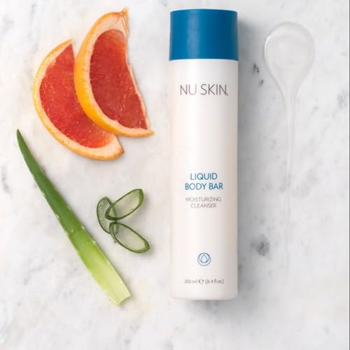 Nu Skin Liquid Body Bar | Moisturizing Cleanser for Soft, Refreshed Skin | Gentle Body Wash with Light, Invigorating Fragrance | 8.4 oz | 2 Pack
