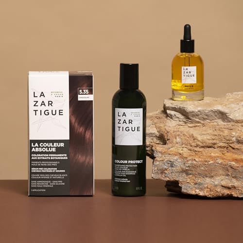 Ammonia-Free Permanent Hair Dye Kit with Botanical Nourishment - Lazartigue