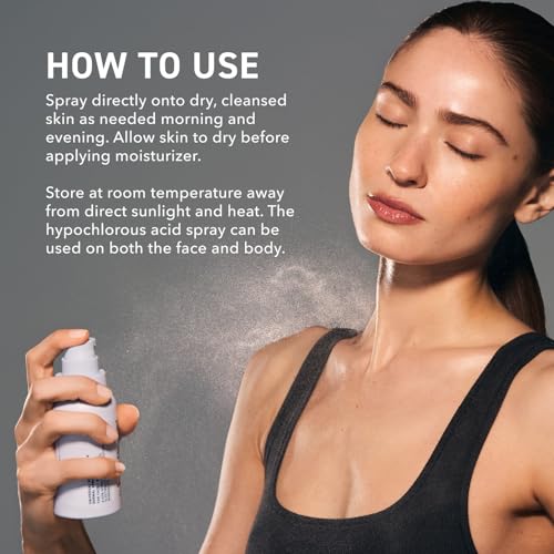 Prequel Skin Universal Hypochlorous Acid Spray 4oz Pack of 2 | Facial & Body Mist