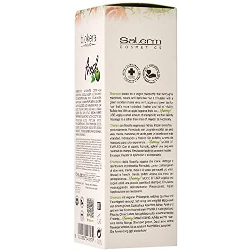 Salerm Biokera Fresh Green Shot shampoo for Unisex, 10.8 Ounce