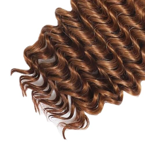 Light Brown Curly Braiding Hair Bundles - Human Hair for Boho Braids, 14-26 Inch, 150g/Pack