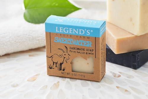 Legend's Creek Sweetwater Goat Milk Soap Bars – 5 oz x3 Pack
