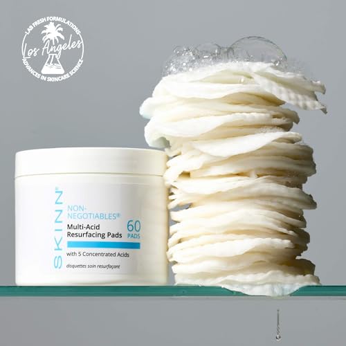 Multi-Acid Resurfacing Pads for Skin Renewal - 60 Exfoliating Pads