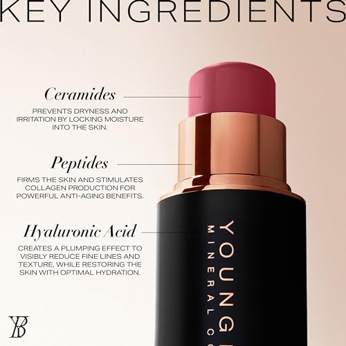 Youngblood VividLuxe Cr?me Blush Stick, Sorbet
