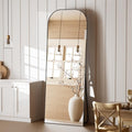 Koonmi Full Length Mirror 56x21 Inch with Stand, Full Body Floor Mirror