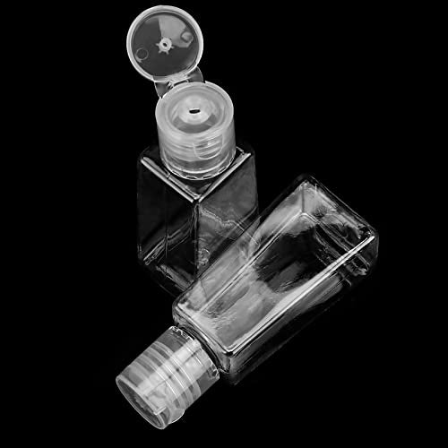 120 Pack 1oz Travel Plastic Empty Bottles with Flip Cap for Liquids