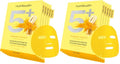 Vitamin Boost Sheet Mask Pack of 2 - Glutathione & Vitamin C for Radiance & Hyperpigmentation
