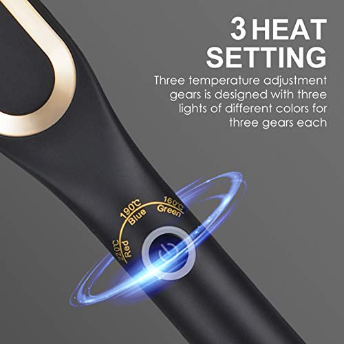 Heated Beard Straightener Comb for Men with Adjustable Temperature US Variation