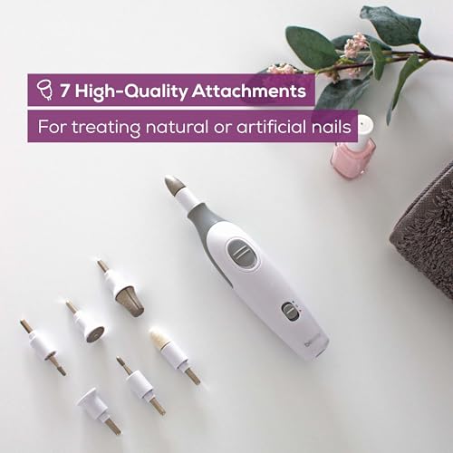 Nail Drill Manicure Pedicure Set with 7 Attachments - MP32 Variation of MP32 - 5400 RPM