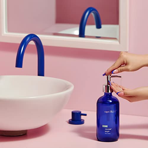Capri Blue Volcano Hand Wash Soap 15oz Refillable Glass Pump Bottle - Tropical Fragrance