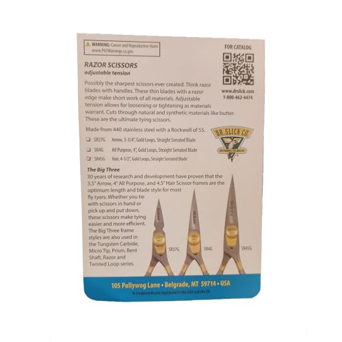 Hair Razor Scissor 4.5 Inch Straight Serrated Blade Gold Loops Professional Cutting Tool