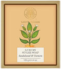 Sandalwood and Turmeric Luxury Sugar Soap - 125g Natural Bath Bar