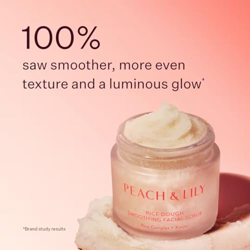 Peach & Lily Rice Dough Smoothing Facial Scrub