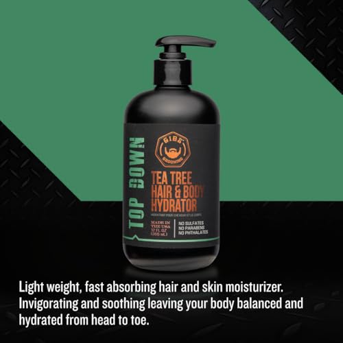 GIBS Top Down Hair and Body Hydrator 33.8 Ounce - Nourishing Moisturizer
