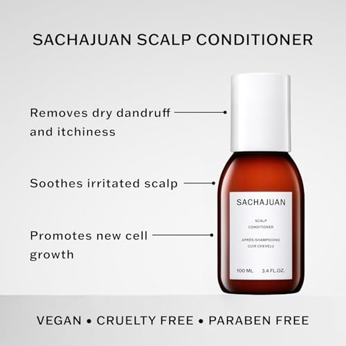 SACHAJUAN Scalp Conditioner 3.4 Fl Oz - Anti-Dandruff, Balancing & Soothing