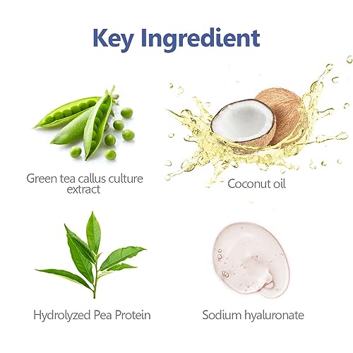 Anti-Aging Coconut & Shea Body Balm with Stem Cells - Hydrating Moisturizer for Face & Neck, Paraben-Free