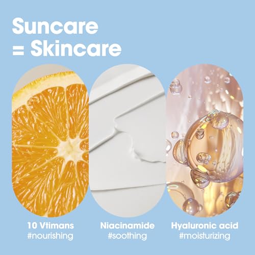 SOME BY MI V10 Hyal Air Fit Sunscreen SPF 50 Pack of 2 - Korean Sensitive Skin UV Protection