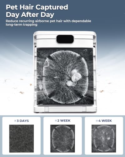 KEN BROWN P295W Pet Hair Air Purifier for Large Rooms Up to 2100 Sq Ft