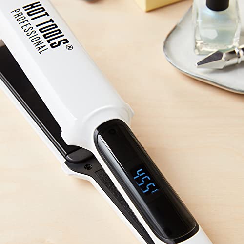 Hot Tools Pro Artist Nano Ceramic 1.5 Inch Hair Straightener - XL Plates