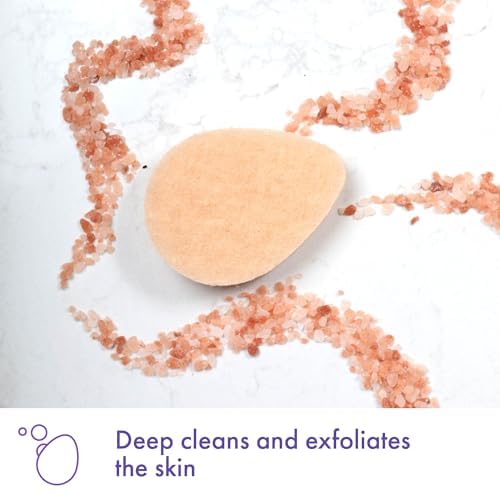 Buf-Puf Gentle Facial Sponge | Dermatologist Developed | Exfoliating | Reusable | 2 Pack