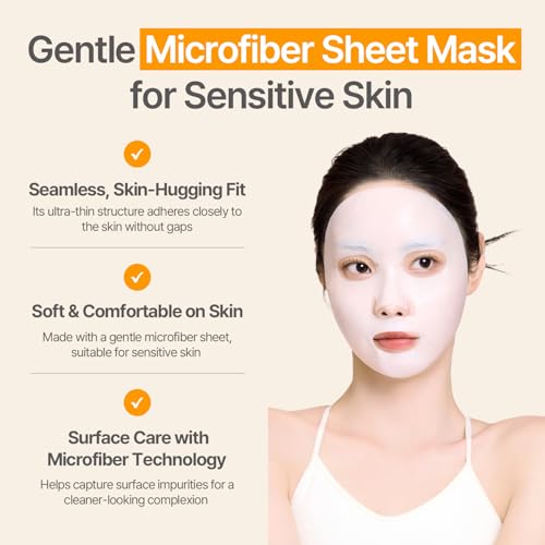 9 wishes Rice Water Sheet Mask- Hydrating Korean Face Mask with Rice Water, Moisturizing Mask for Radiant Skin, Improves Skin Texture, Korean Skincare- 25ml x 10 Sheets