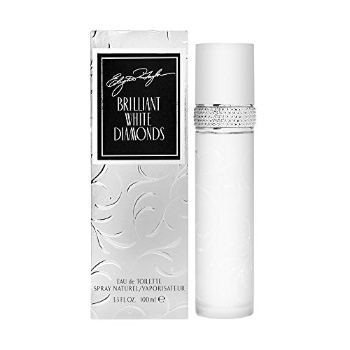 Elizabeth Taylor White Diamonds Brilliant Women's Eau de Toilette Spray 3.3 Fl Oz