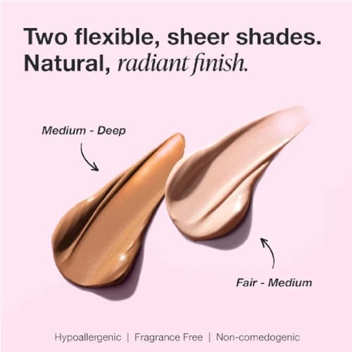iNNBEAUTY PROJECT Mineral Sun Glow Broad Spectrum SPF 43 PA +++ with and Vitamin C 1.7 oz / 50 ml (Medium-Deep) + Bonus Acne Patch (36 Pieces)