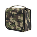 Bardic Green Camouflage Hanging Toiletry Bag Portable Hanging Travel Makeup Bags Waterproof Large Cosmetic Bag Travel Toiletry Kit for Women Girls