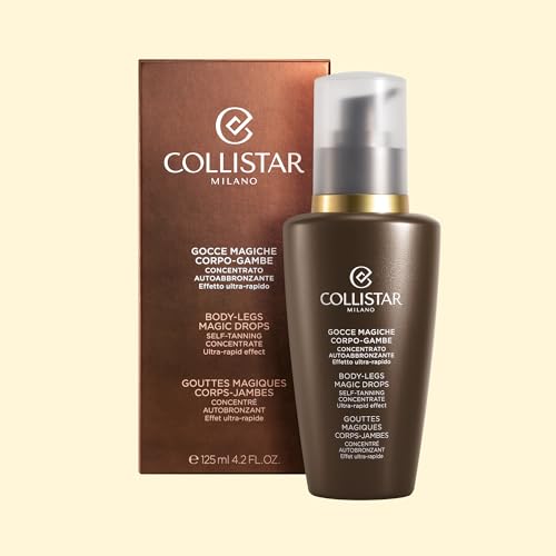 Collistar Magic Drops Self-Tanning Concentrate for Body-Legs, 4.2 Ounce