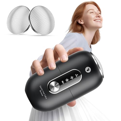 Rechargeable Electric Foot Callus Remover with 3-Speed & Stainless Steel Head