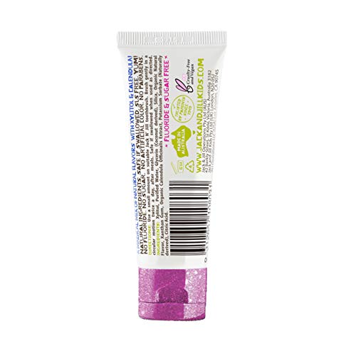 Jack N Jill Natural Berries N' Cream Kids Toothpaste 1.76 oz Pack of 3