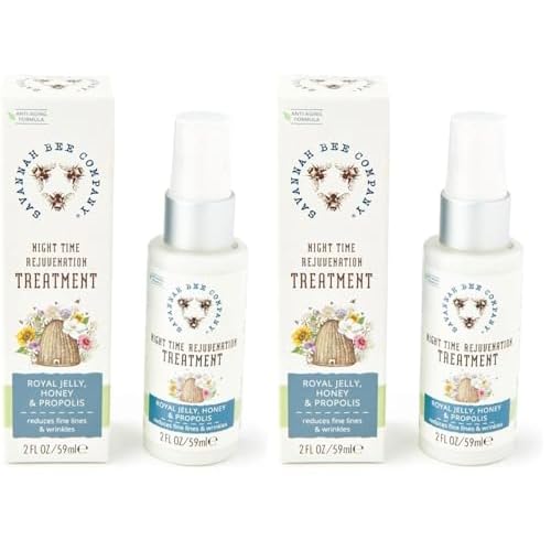 Savannah Bee Company Night Time Rejuvenation Treatment (Pack of 2)