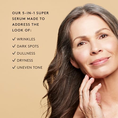 Naked & Thriving Illuminate Face Serum with Hyaluronic Acid & Vitamin C – Organic Anti-Aging Treatment for Mature Skin