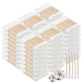 Cotton Swabs with Wooden Stick Double Round Buds,Cotton Swabs Bulk Travel Size Ear Swabs for Ears Makeup Household Cleaning Arts Crafts Pet Care (1 Count (Pack of 10000))