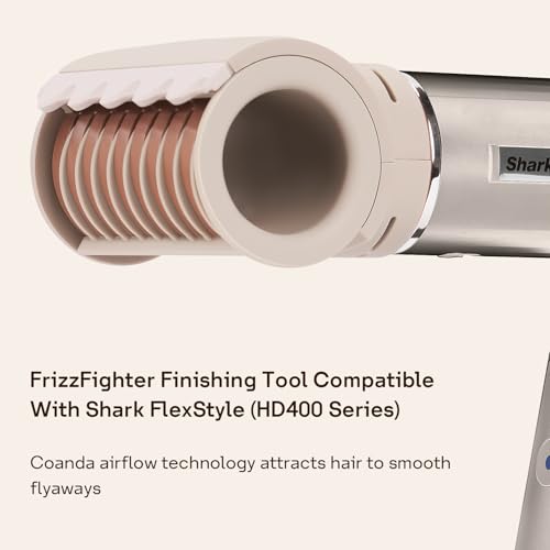 Frizz Fighter Attachment for Shark FlexStyle - Smooths Flyaways & Reduces Frizz