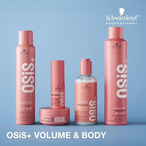 OSiS+ Grip Extreme Hold Mousse - Extra Strong Control Volume Mousse with Heat Protection