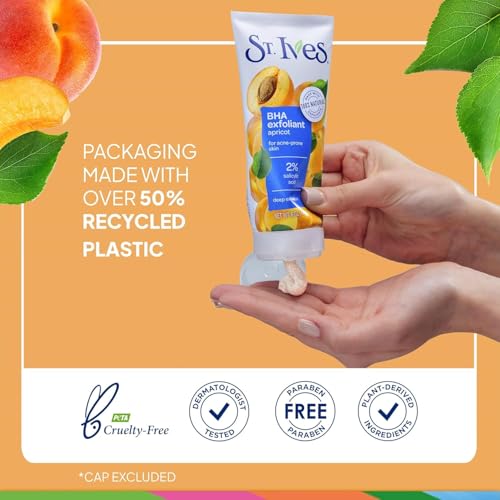 St. Ives Acne Control, Apricot Scrub 6 oz (Pack of 7)