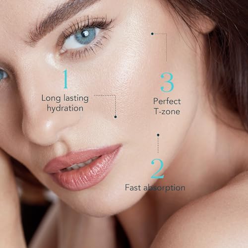 Pearl Moisture Cream ? Hydrating Daily Face Moisturizer with Hyaluronic Acid, Jojoba Oil, Pearl Extract and Birch Sap Water, Soothing Facial Gel for Nourishing Skin (1.69 fl oz)
