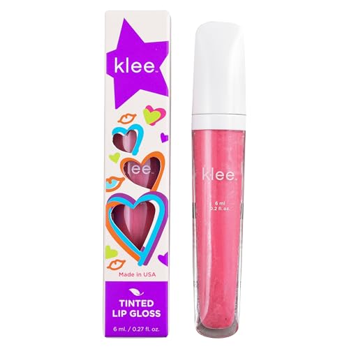 Kids Lip Gloss Bundle - Non-Toxic, Natural Tint, Shea & Vitamin E, 2 Colors
