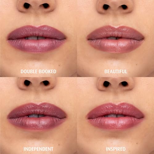 Beautiful Lune+Aster Lip Liner - Creamy Nude Slim Pencil, Satin Finish, Includes Sharpener - Variation: Beautiful