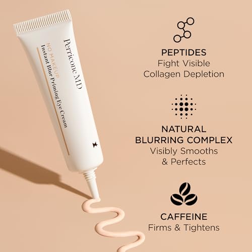 Instant Blur Eye Primer & Brightening Cream - Hydrating Under Eye Treatment
