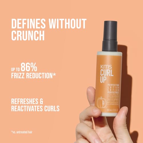 KMS CurlUp Curl Defining & Frizz Control Lotion - 100ml for Bouncy Soft Curls