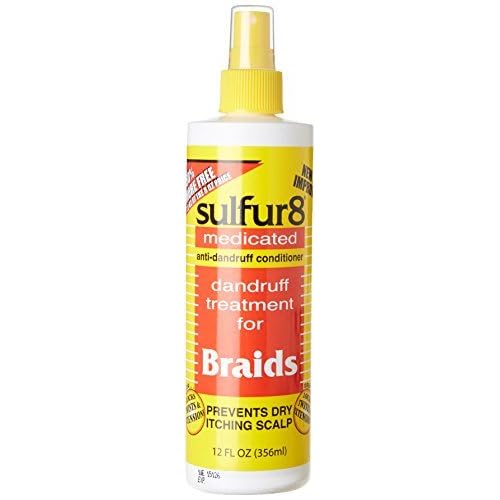 Sulfur 8 Dandruff Treatment For Braids 8 oz. Spray by Sulfur 8