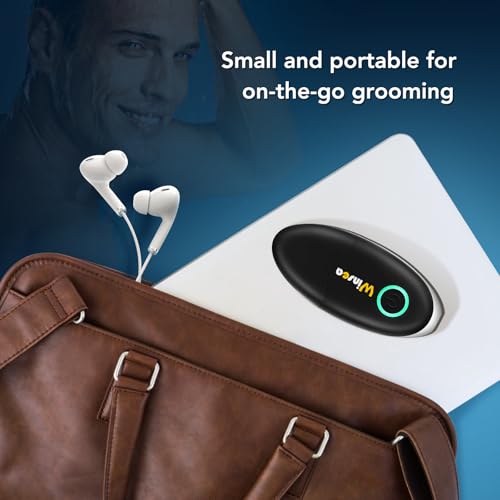 Ear and Nose Hair Trimmer for Men and Women ? Travel Trimmer, High-Precision Nose Shaver, USB Rechargeable, Waterproof, Safe & Quiet Operation, Portable Ear Hair Remover Design