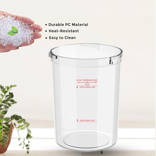 2PCS Large Capacity Plastic Water Jar for Facial Steamer - Replacement Part