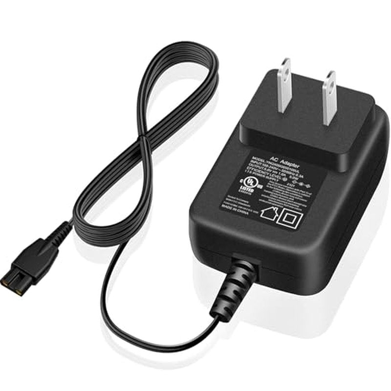 AC Adapter for Skull Shaver Power Cord for Pitbull Silver Gold Platinum Pro Charger Replacement for Butterfly Kiss Clippers Charging Cord with UL Listed