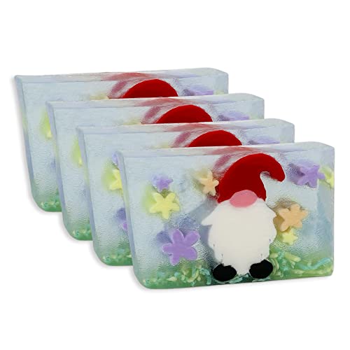 Glycerin Soap with Fruity Cereal Scent - Moisturizing Hand & Body Bar Set - Pack of 4