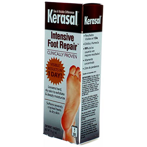 Kerasal Intensive Foot Repair Ointment 1 oz (Pack of 3)